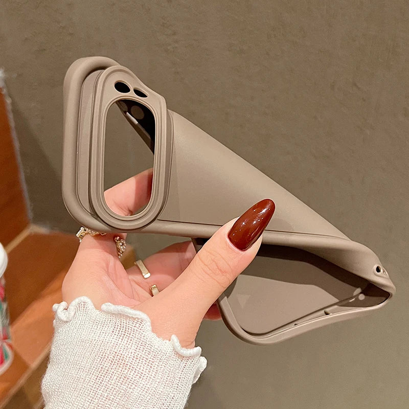 Solid Color Landscape TPU Case for Google Pixel 8/7/9 Pro Series