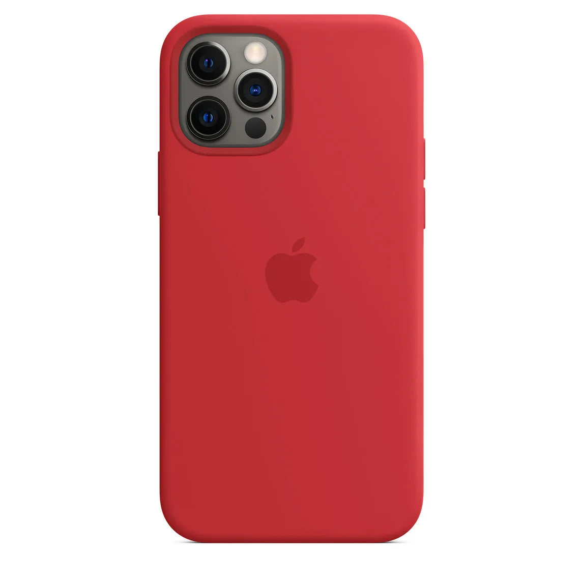 Official Apple Silicone Case with Logo – iPhone 12 to 16 Pro Max