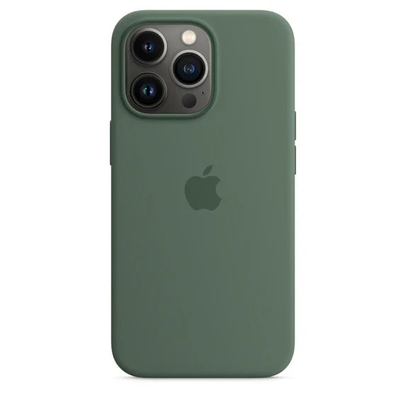 Official Apple Silicone Case with Logo – iPhone 12 to 16 Pro Max