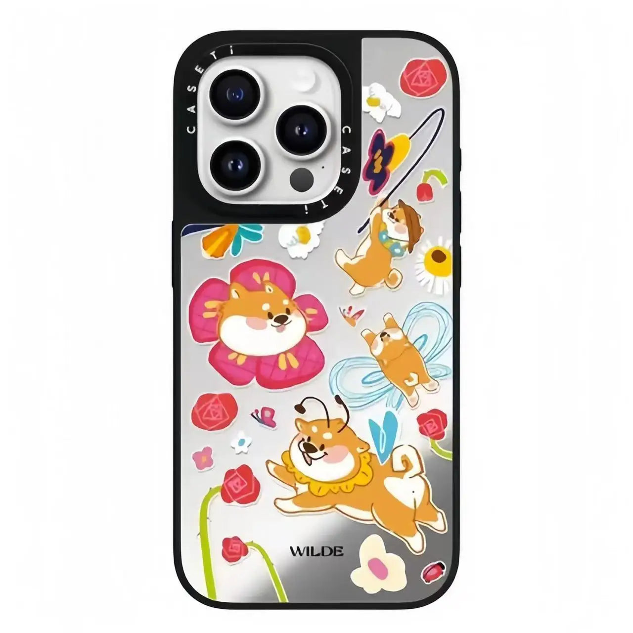 Creative Artist Cat iPhone Case β Cartoon Hard Shell Cover for iPhone 14 Pro Max
