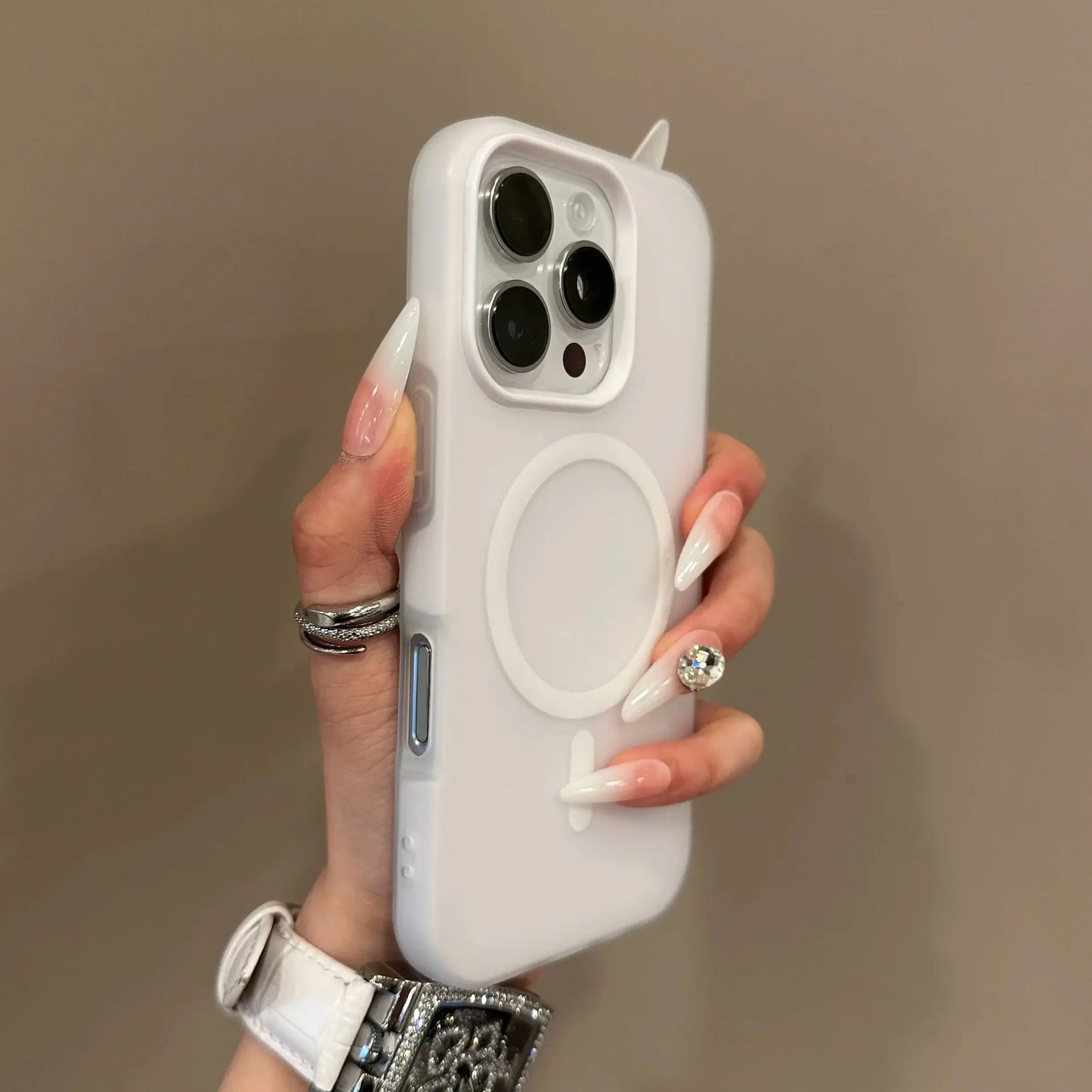 Luxury Candy Color MagSafe Matte Case – iPhone 11–16 Pro Max