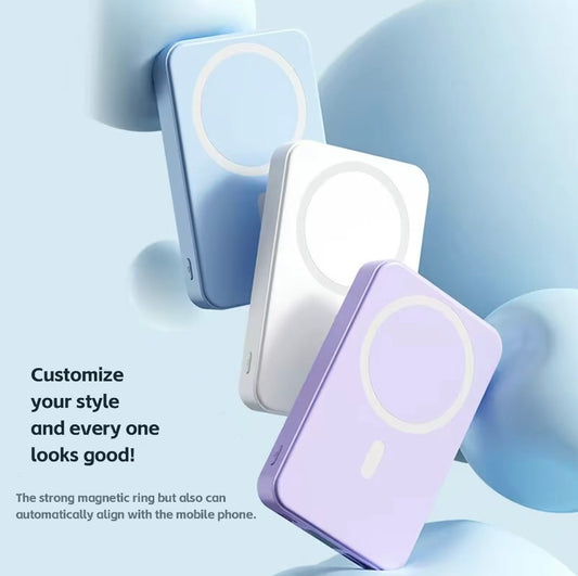 MagSafe Wireless Power Bank 10000mAh – Fast Charging Battery for iPhone 15/14/13