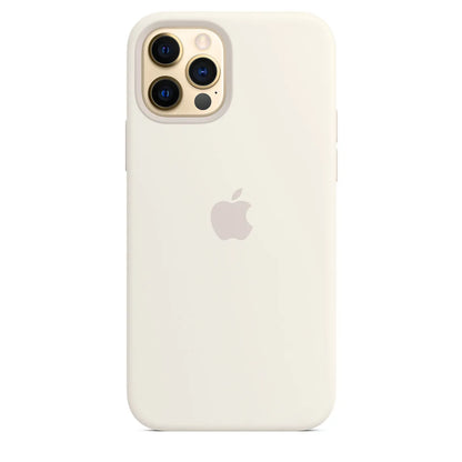 Official Apple Silicone Case with Logo – iPhone 12 to 16 Pro Max
