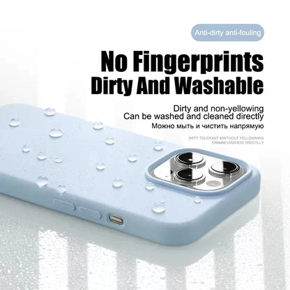 Liquid Silicone Shockproof Case for iPhone 11–16 Pro Max