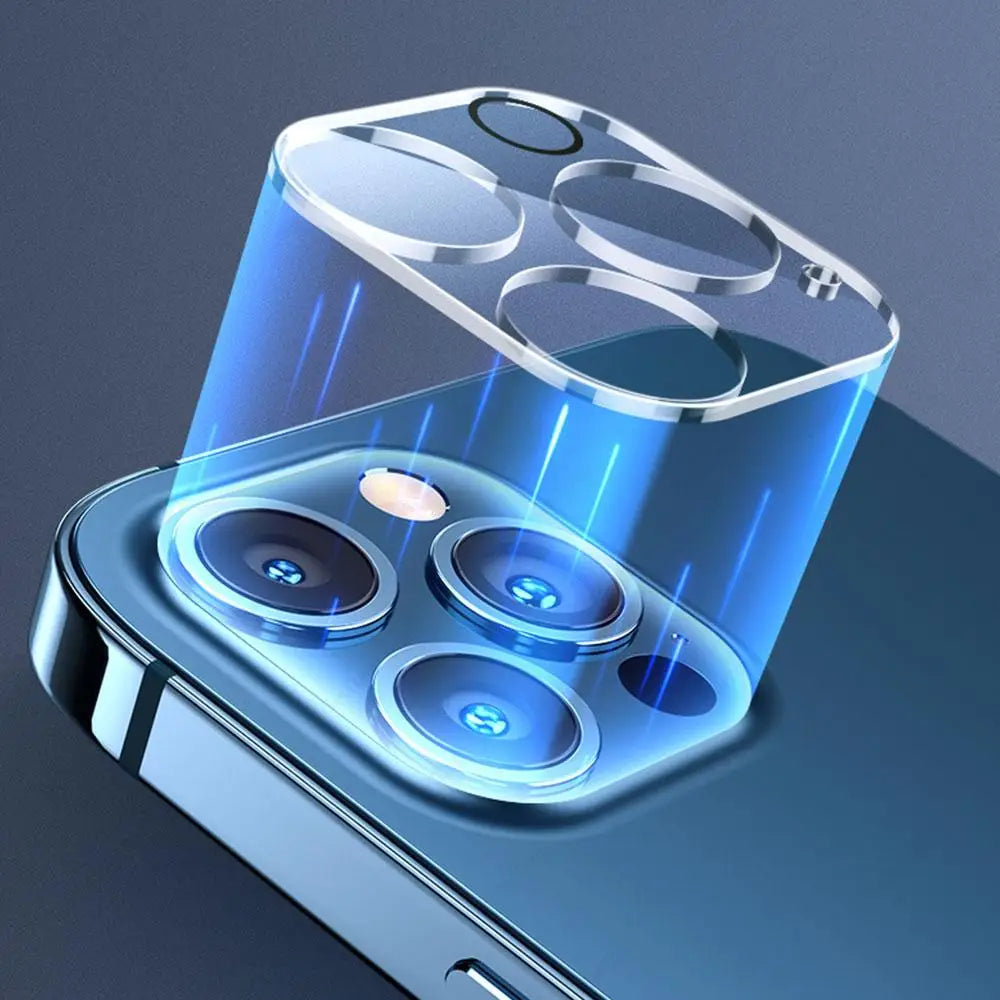 2PCS Bling Diamond Camera Lens Protector for iPhone 12–16 Pro Max
