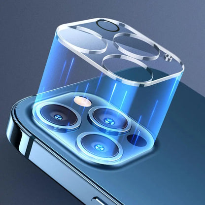 2PCS Bling Diamond Camera Lens Protector for iPhone 12–16 Pro Max