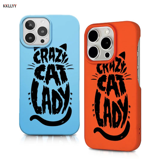 Cute Cat Print Shockproof iPhone Case – Soft, Skin-Friendly Cover for iPhone 16/15/14/13 Pro Max