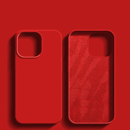 Liquid Silicone Shockproof Case for iPhone 11–16 Pro Max