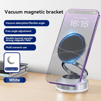 Xiaomi 360° Magnetic Car Phone Holder – Dual Suction Mount for iPhone & Android