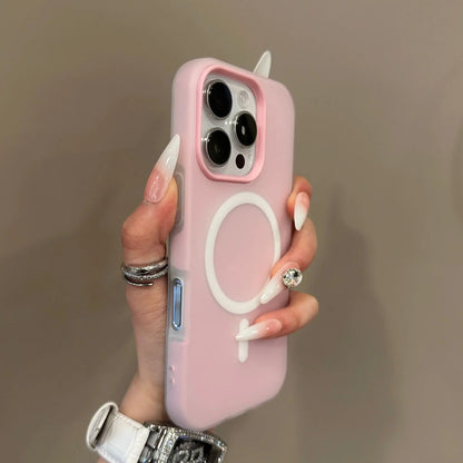 Luxury Candy Color MagSafe Matte Case – iPhone 11–16 Pro Max