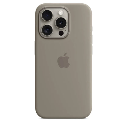 Official Apple Silicone Case with Logo – iPhone 12 to 16 Pro Max