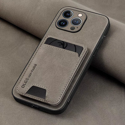 Luxury Faux Leather Wallet Case for iPhone 11–16 Pro Max