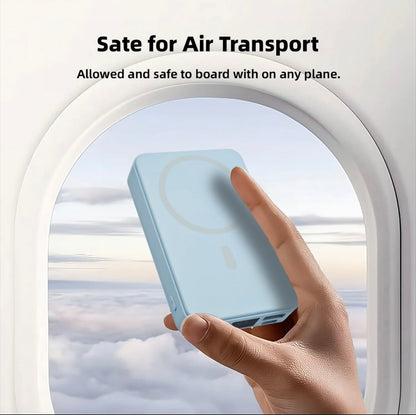 MagSafe Wireless Power Bank 10000mAh – Fast Charging Battery for iPhone 15/14/13